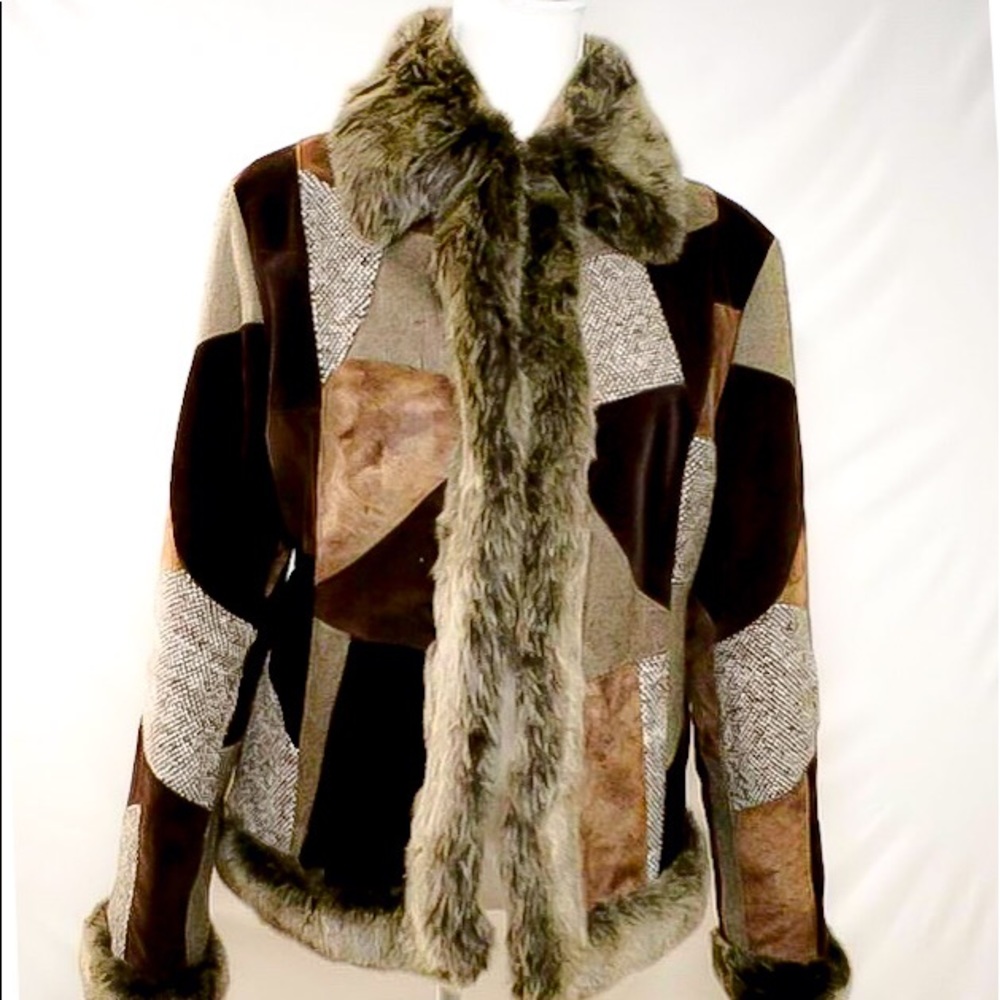 Gloria Vanderbilt faux coat